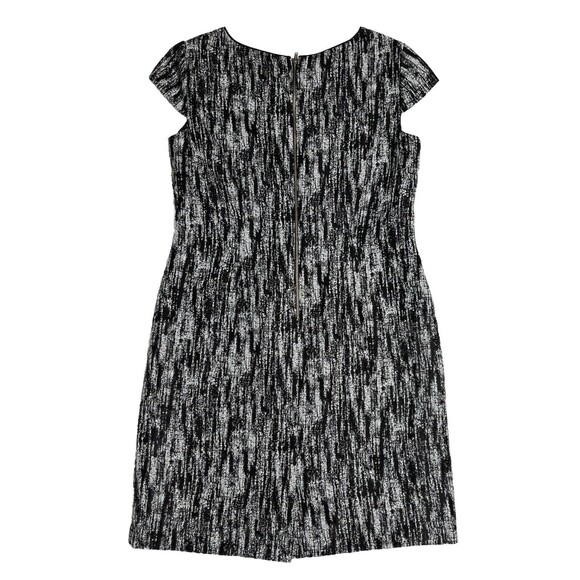 Tahari Arthur S. Levine Sheath Dress Women's 12  Black Multicolored Abstract - Picture 3 of 17